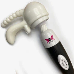 Pixey Black Edition - Massage Wand Met 2 Gratis Opzetstukken Van 12 Tot 19 Januari -Rimba Seksshop pixey female