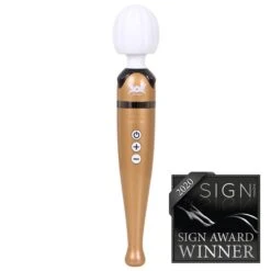 Pixey Deluxe Gold Edition Gold Edition - Oplaadbare Draadloze Massager Wand