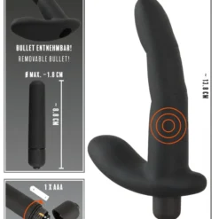 Prostaatvibrator In Vinger-duimlook Bevredigt Tegelijkertijd De Prostaat En Het Perineum -Rimba Seksshop rebel Prostate Vibe 05984530000 10