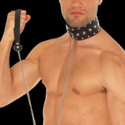 Hondenketting Met Halsband Van Rimba #7531 -Rimba Seksshop ri 7531 dog leash with collar 10501