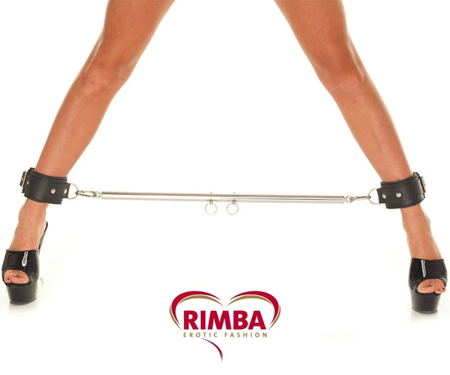 Enkelboeien Met Verstelbare Spreidstang 55-85 Cm Van Rimba #7639 4 Enkelboeien Met Verstelbare Spreidstang 55-85 Cm Van Rimba #7639 - Afbeelding 2