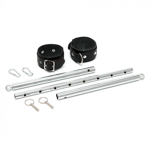 Enkelboeien Met Verstelbare Spreidstang 55-85 Cm Van Rimba #7639 5 Enkelboeien Met Verstelbare Spreidstang 55-85 Cm Van Rimba #7639 - Afbeelding 3