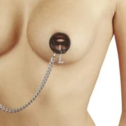 Verstelbare Hoffmann Tepelklemmen Met Ketting Van Rimba 7703 -Rimba Seksshop ri 7703 adjustable nipple clamps with chain 18248