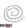 Ketting, Gelast Met 2 Karabijn Haken Van Rimba -Rimba Seksshop ri 7770 7771 7772 chain welded 100 cm 200 cm or 400 cm 25309