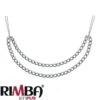 Rimba BDSM Tepelklemmen Met Dubbele Ketting -Rimba Seksshop ri 7837 nipple clamps with double chain 25330