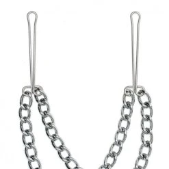 Rimba BDSM Tepelklemmen Met Dubbele Ketting -Rimba Seksshop ri 7837 nipple clamps with double chain 25331