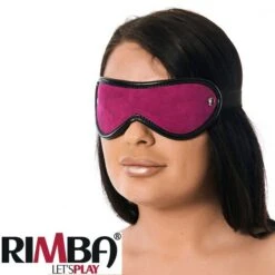 Roze Suéde Oogmasker Van Rimba 7960