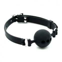 Siliconen Mondknevel Met Bal Van Rimba #9104 -Rimba Seksshop rimba mouthgag with ball