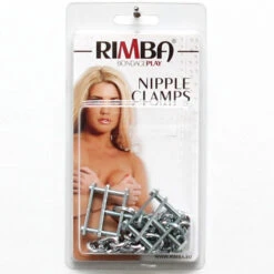 Adjustable Hoffman Nipple Clamps With Chain By Rimba 7 Adjustable Hoffman Nipple Clamps With Chain By Rimba -Rimba Seksshop rimba tepelklemmen met ketting 3