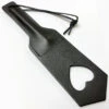 Lederen Open Heart Paddle Van SaXos -Rimba Seksshop saxos leather heart paddle