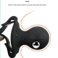 Electro-sex Silicone Mouth Gag Met Draadloze Afstandsbediening -Rimba Seksshop shock ballgag 4
