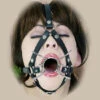 Harness Metal Open Mouth Spider Gag -Rimba Seksshop spidergag