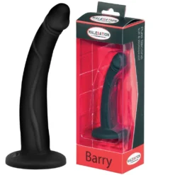 MALESATION Barry Siliconen Dildo Zwart