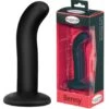 MALESATION Benny Siliconen Dildo Zwart -Rimba Seksshop str 600000009914 malesation benny silicone dildo black 22057