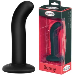 MALESATION Benny Siliconen Dildo Zwart