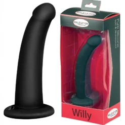 MALESATION Willy Siliconen Dildo Zwart