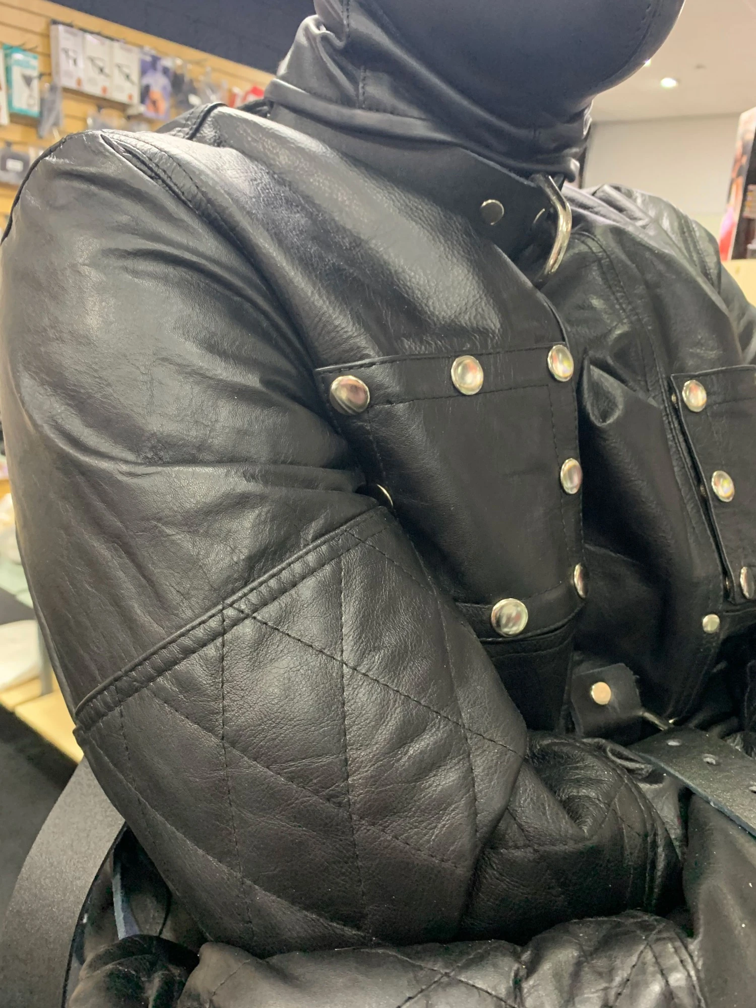 Volledig Lederen Gevoerde Dwangbuis Van NL Leather 9 Volledig Lederen Gevoerde Dwangbuis Van NL Leather - Afbeelding 7