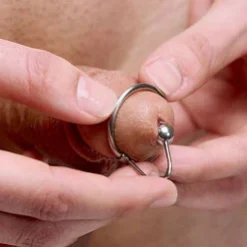 Halo Urethral Plug Met Glans Ring Ø30mm Van Kink Industries -Rimba Seksshop vf342 front 1