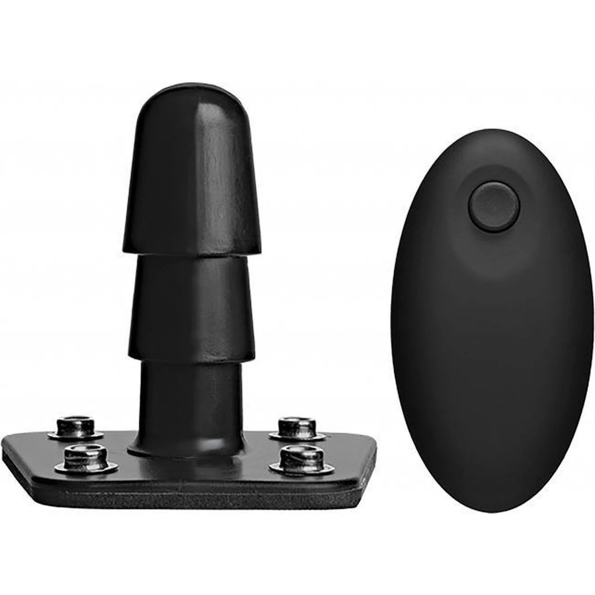 Vac-U-Lock Vibrating Plug With Snaps & Wireless Remote 3 Vac-U-Lock Vibrating Plug With Snaps & Wireless Remote