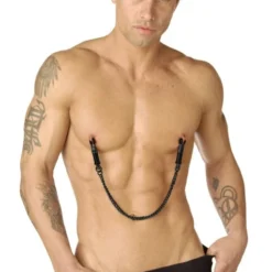 Master Series Verstelbare Tepelklemmen Met Ketting - Over de Tepel Plaatsen En Draaien Tot Aan De Gewenste Sterkte 10 Master Series Verstelbare Tepelklemmen Met Ketting - Over de Tepel Plaatsen En Draaien Tot Aan De Gewenste Sterkte -Rimba Seksshop xr ab954 nippleclamp